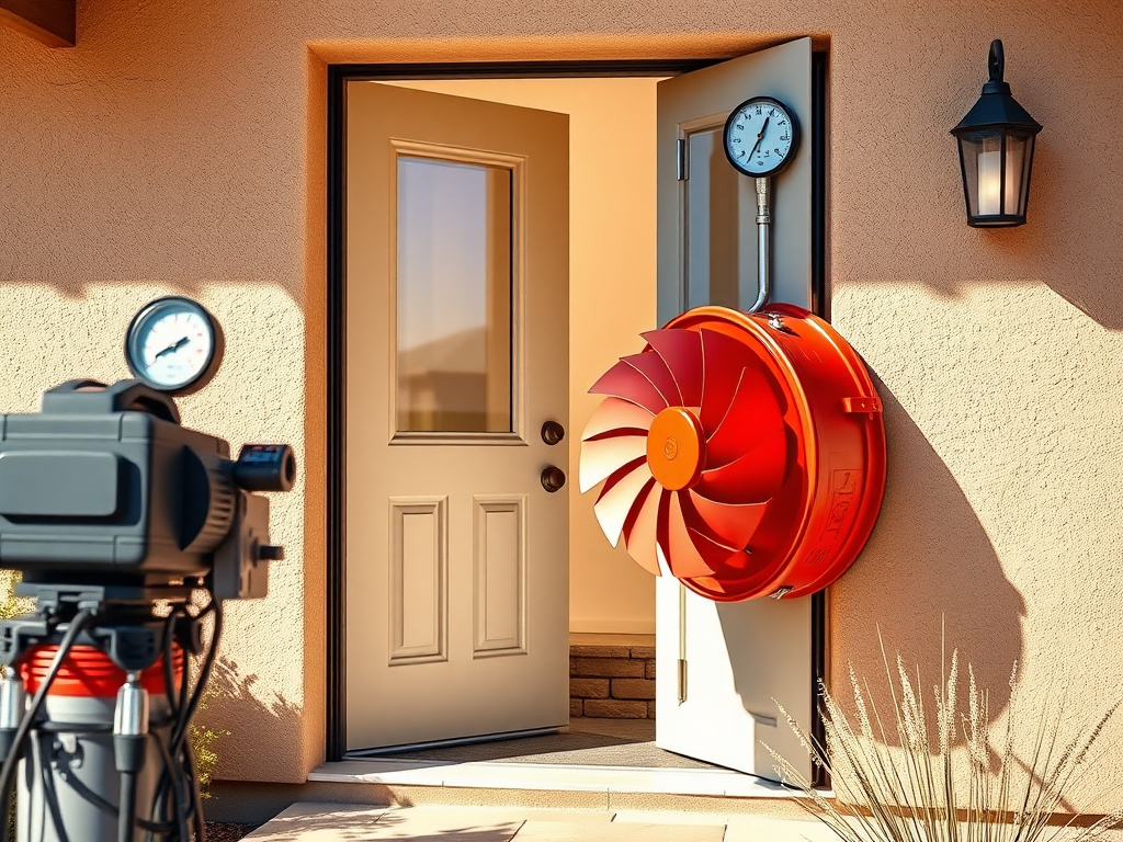 Blower Door Testing
